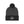Load image into Gallery viewer, Black and grey Saltbox pom pom beanie laying down
