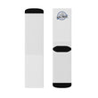 Load image into Gallery viewer, Sublimation socks with Saltbox Brewing Company logo