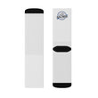 Load image into Gallery viewer, Sublimation socks with Saltbox Brewing Company logo