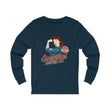 Load image into Gallery viewer, Saltbox Brewing Company Essential Unisex Jersey Long Sleeve Tee Navy.