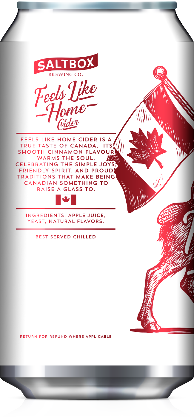 Feels Like Home - Spiced Cider 473ml