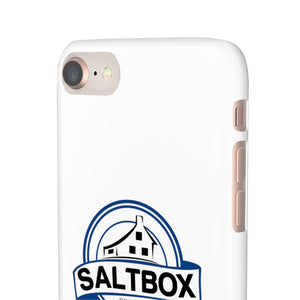 Saltbox snap phone case on iphone