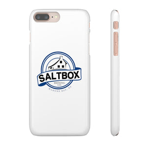 Saltbox snap phone case on iphone