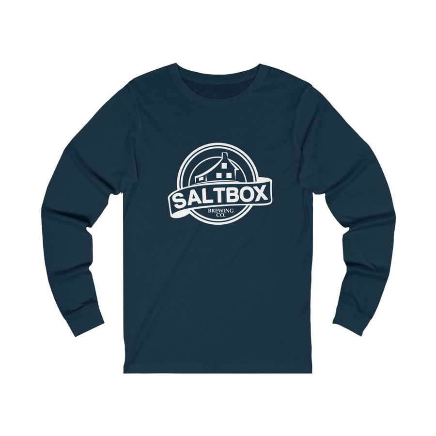 Saltbox Brewing Company jersey long sleeve tee in navy