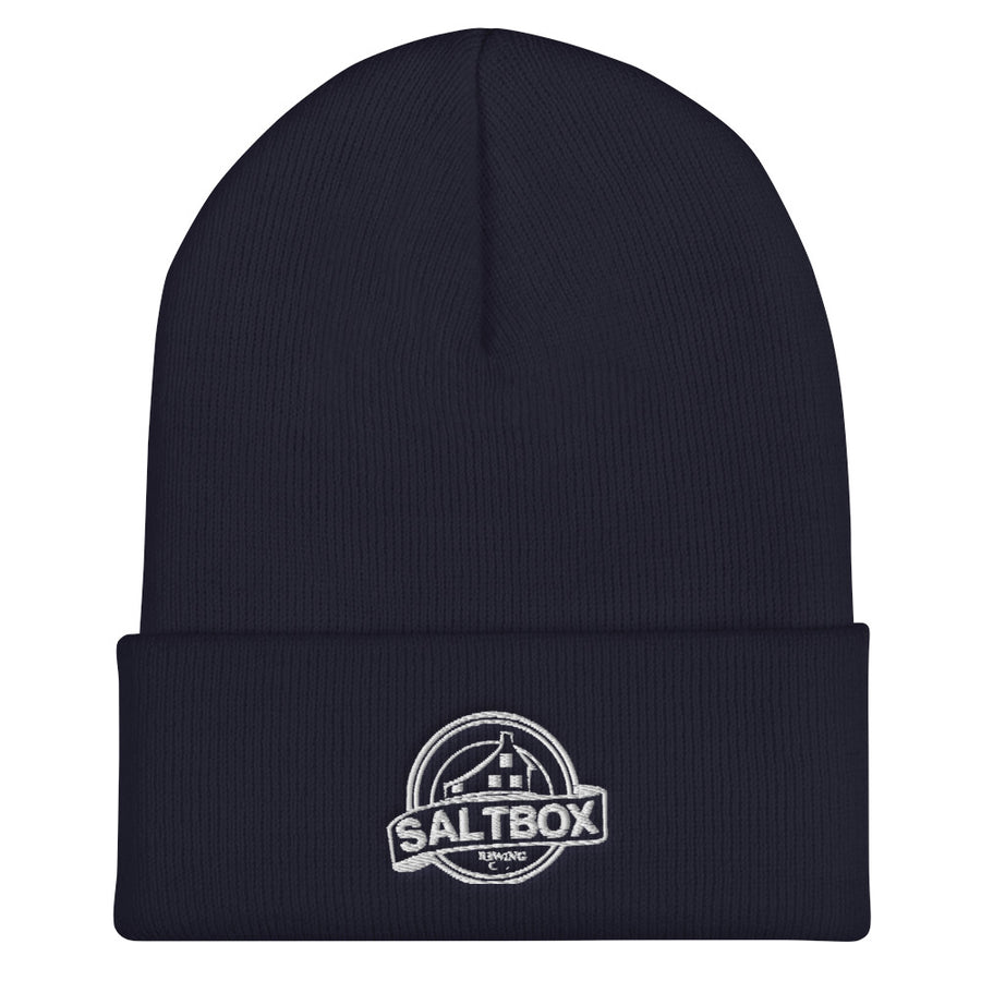 Cuffed Saltbox Brewing Company Beanie In Navy